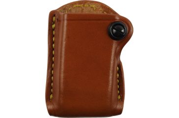 Image of Gould &amp; Goodrich Single Mag Case w/Belt Loop, Beretta 84, 9mm, Chestnut Brown, 850-3