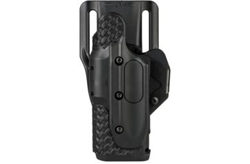 Image of Gould &amp; Goodrich X-Calibur Holster, Left Hand, /w Mid-Ride Belt Loop, Black Weave, Fits GLOCK 17, 22, 19, 23, 34, 35, X1000-17WLH