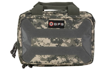 Image of GPS Pistol Case w/Mag Storage, 1 Handgun, Black, GPS-PC15-ACU