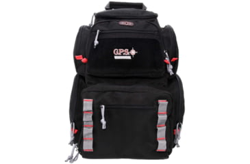Image of GPS Pistolero Backpack w/ Cradle For 5 Handguns, Black, GPS-1712BPB