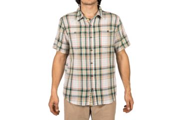Image of Gramicci Santa Monica Mens Short Sleeve Shirt, Sage Green, Small, MSS178-U11SGN-SM