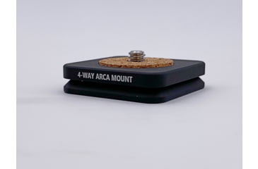 Image of Gray Ops CNC 4-Way Arca Standard Cork, Black, GO-STDARCA