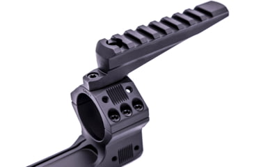 Image of Gray Ops CNC Accessory Pic Rail - Long, Black, GO-PICLONG