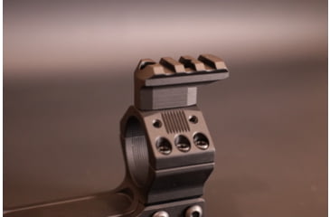 Image of Gray Ops CNC Accessory Pic Rail - Short, Black, GO-PICSHORT