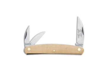 Image of Great Eastern #62 Farm And Field 3.875 Folding Knife, 2.00in, 1095, Wharncliffe Blade, Micarta, Tan Handle, Tan/Gray, 5.75 inch, BHQ-113150