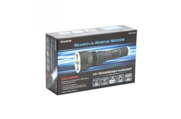 Image of Greatlite Cree LED 500 Lumens E81-E02 Rechargeable Flashlight, Gray, EXPE81-E02