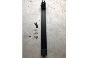 Image of Grey Man Tactical Locking Rifle Rack Kit w/Raptor Rail Buffer Tube, Black, R-WM-07
