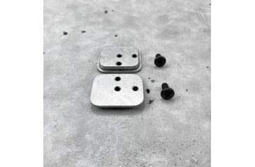 Image of Grey Man Tactical RMP Backer Plate, Blackhawk Holster Integration Pair, Black, 000136