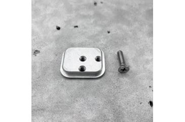 Image of Grey Man Tactical RMP Backer Plate, QuickFist Original Clamp - Buffer Tube, Black, 000140