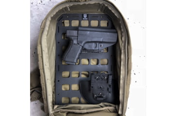 Image of Grey Man Tactical Safariland QLS Holster Integration Kit, 2 Female, 1 Male, RMP Backer Plates, Black, 000015