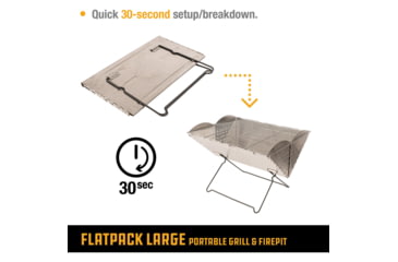 Image of Grilliput Flatpack Portable Grill Large