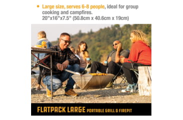 Image of Grilliput Flatpack Portable Grill Large
