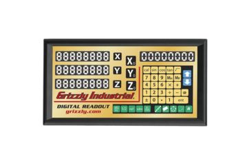 Image of Grizzly Industrial 16in. x 36in. x 16-3/4in. 3-Axis Digital Readout for Mills H7851