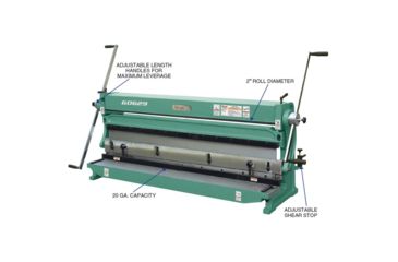 Image of Grizzly Industrial 3-in-1 Sheet Metal Machine, 52in G0629