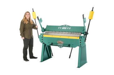 Image of Grizzly Industrial 48in. Pan and Box Brake 12 Gauge G0542