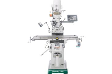 Image of Grizzly Industrial 9in. X 49in. Vertical Mill with Power Feed and DRO G0796