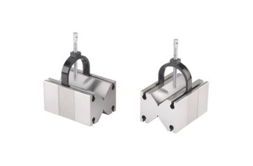 Image of Grizzly Industrial All Angle V-Blocks with Clamp- Large H5616