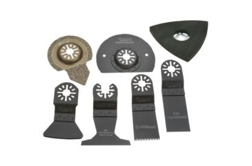 Image of Grizzly Industrial Kit for Oscillating Multi-Tools, 7 pc. T27940