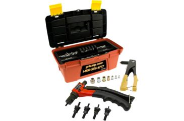 Image of Grizzly Industrial Master Hand Riveter Kit with Storage Case T26722