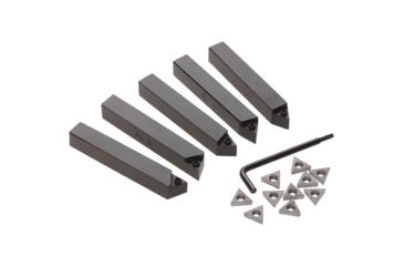 Image of Grizzly Industrial Mini Turning Tool Set w/ Inserts H7535