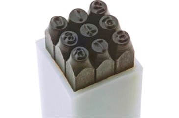 Image of Grizzly Industrial Steel Stamping Set - 1/8in. Numbered G5746