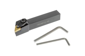 Image of Grizzly Industrial Turning Toolholder DDJNR 3/4in. x 5in., 3-Deg. Cutting Angle, RH T10842