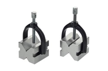 Image of Grizzly Industrial V-Block Pair w/ Clamps 1-3/4in. H5609