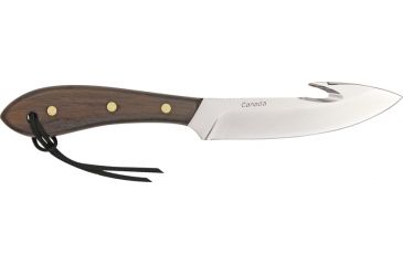 Image of Grohmann Survival Guthook Fixed Blade Knife, 5.375in, Guthook Blade, Rosewood Handle GR4SG