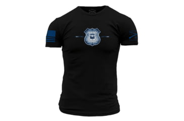 Image of Grunt Style Iron Police T-Shirt - Mens, Black, Medium, GS4049-M