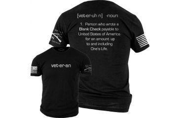 Image of Grunt Style Men's Blank Check Tee Shirt, Large DW345-L