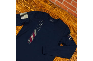 Image of Grunt Style True Colors Long Sleeve T-Shirt - Mens, Midnight Navy, Small, GS4391-S