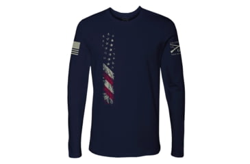 Image of Grunt Style True Colors Long Sleeve T-Shirt - Mens, Midnight Navy, Small, GS4391-S