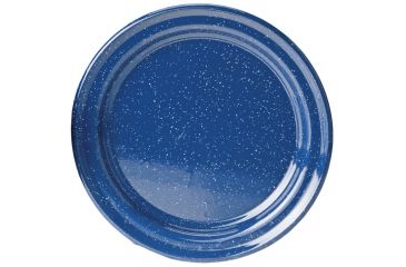 Image of GSI Enamelware Plate, 10.375in, Blue, 11526
