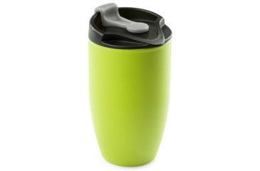 Image of GSI Glacier Stainless Doppio Commuter Mug-Green-8 oz
