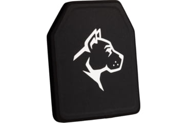Image of Guard Dog Body Armor Level IV Ceramic Plate, Black, 10x12, IVPLATE