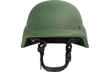 Image of Guard Dog Body Armor PASGT Helmet Low Cut over Ears , NIJ IIIA w/BOA, OD Green, Large, PASGT-IIIA-RAIL-OD