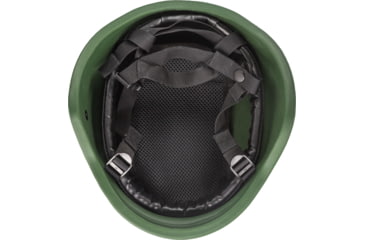 Image of Guard Dog Body Armor PASGT Helmet Low Cut over Ears , NIJ IIIA w/BOA, OD Green, Large, PASGT-IIIA-RAIL-OD