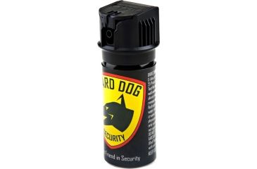 Image of Guard Dog Security 2oz 18% OC Flip-Top Pepper Spray w/ Clamshell, BLACK PS-GDOC18FG-2C
