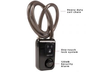 Image of Guard Dog Security Bike Lock, Black, AL-GDBL1000