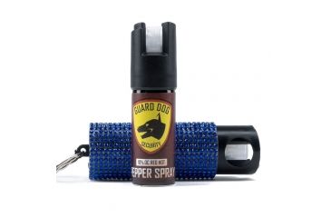 Image of Guard Dog Security Bling It On Pepper Spray, Blue, PS-GDBO-BL