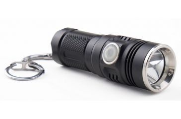Image of Guard Dog Security Forte 280 Lumen Keychain Flashlight, Black TL-GDF280BK