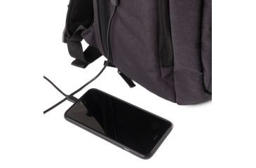 Image of Guard Dog Security ProShield Smart Bulletproof Backpack 27L, Level IIIA, Black, BP-GDPSM-BK