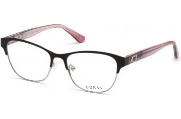 Image of Guess GU2679 Eyeglass Frames - Matte Black Frame Color