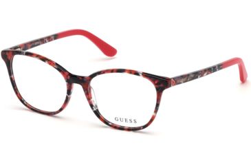 Image of Guess GU2698 Progressive Prescription Eyeglasses - Pink Frame, 52 mm Lens Diameter GU269852074
