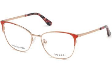 Image of Guess GU2705 Bifocal Prescription Eyeglasses - Bordeaux Frame, 53 mm Lens Diameter GU270553071