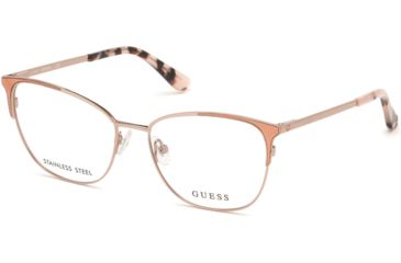 Image of Guess GU2705 Bifocal Prescription Eyeglasses - Pink Frame, 53 mm Lens Diameter GU270553074