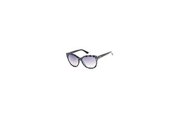 Image of Guess GU7437 Sunglasses - Black Frame Color, Gradient Smoke Lens Color