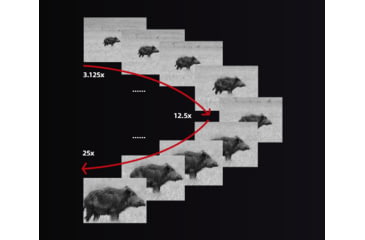 Image of Guide USA DU Series DU50 3.1-8x50mm Night Vision Rifle Scope, 1920x1080, Black, DU50
