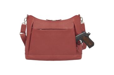 Image of Gun Tote'n Mamas Concealed Carry Large Hobo Sac, Red, GTM-90/RED