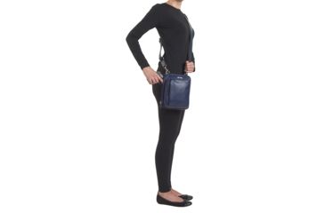 Image of Gun Tote'n Mamas Concealed Carry Raven Shoulder Pouch, Indigo, GTM-99/INDIGO